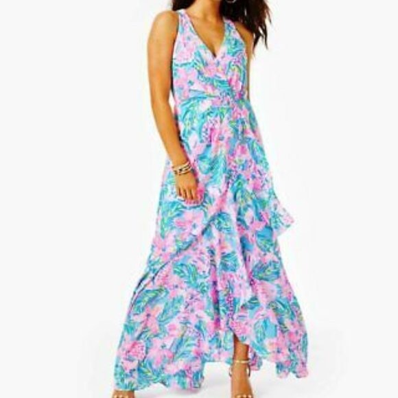 Lilly Pulitzer Dresses & Skirts - Lilly Pulitzer NWT Taylee Maxi Dress 🌸